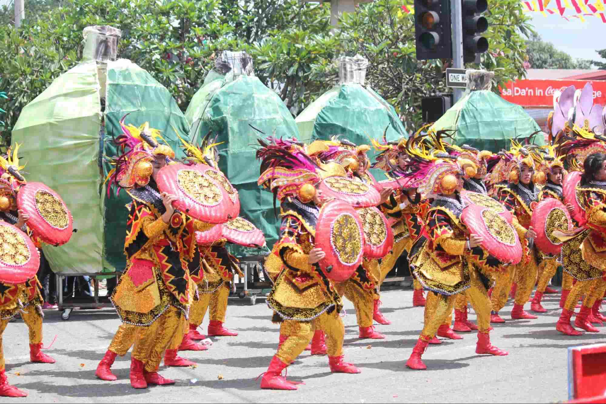Lively performance as streetdancers dance to the rythm of the drums in Davao Lively performance as streetdancers dance to the rythm of the drums in Davao