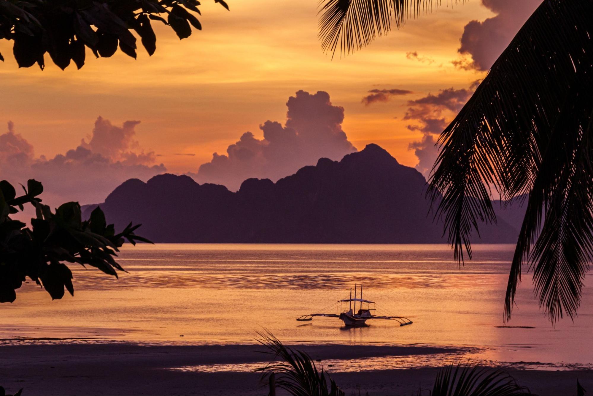 El Nido sunset El Nido sunset