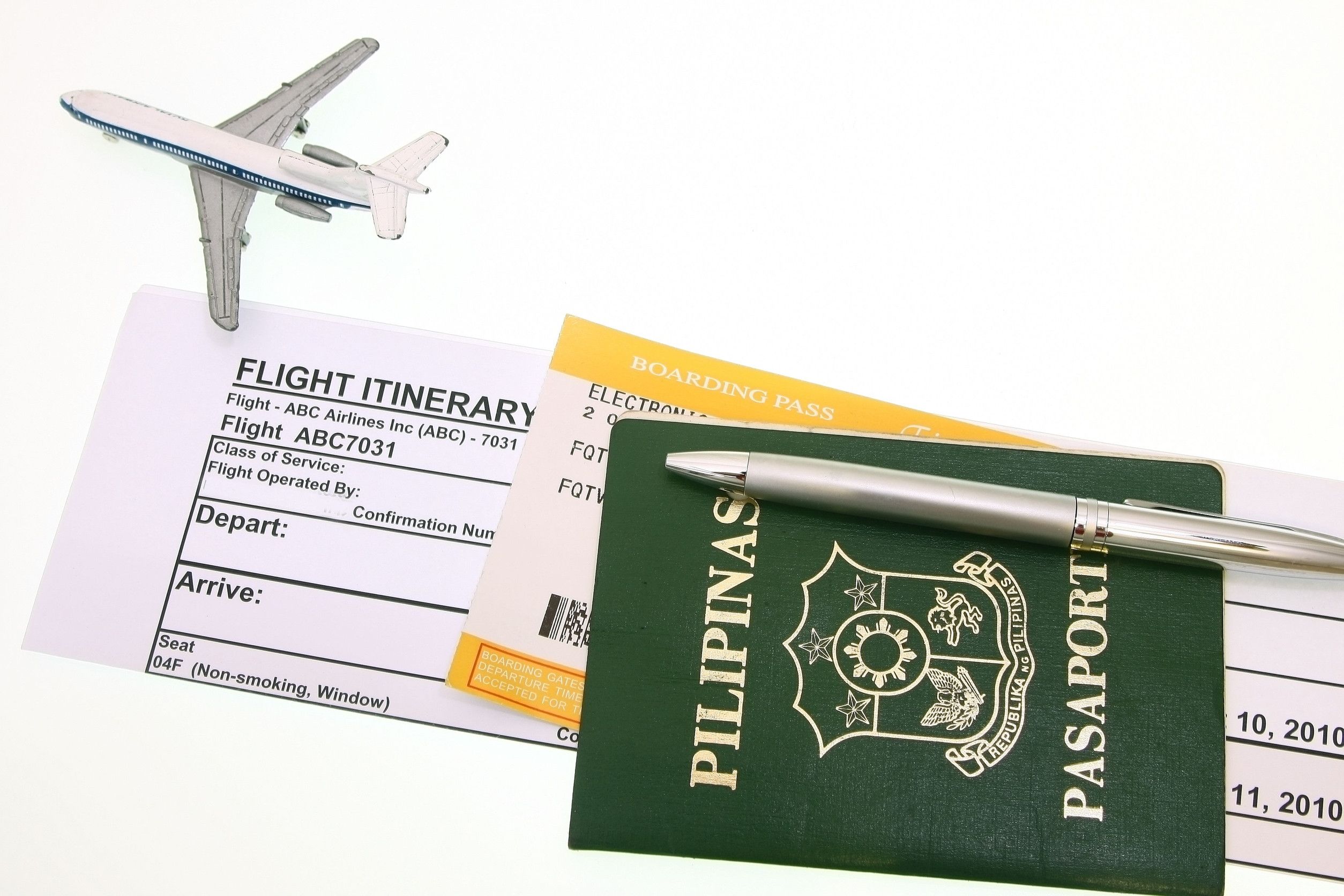 Passport and Boarding Pass