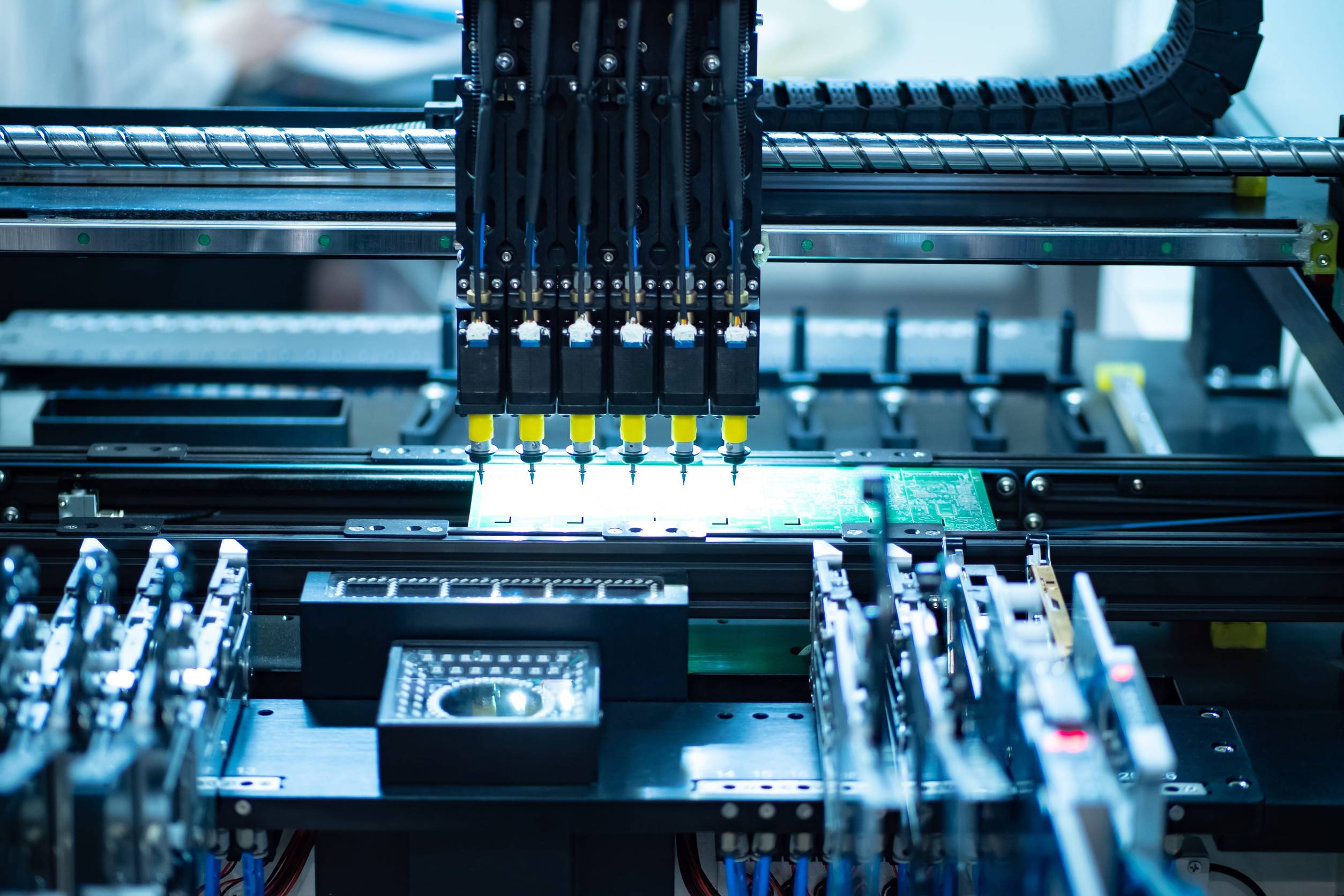 Pcb Production In A Factory