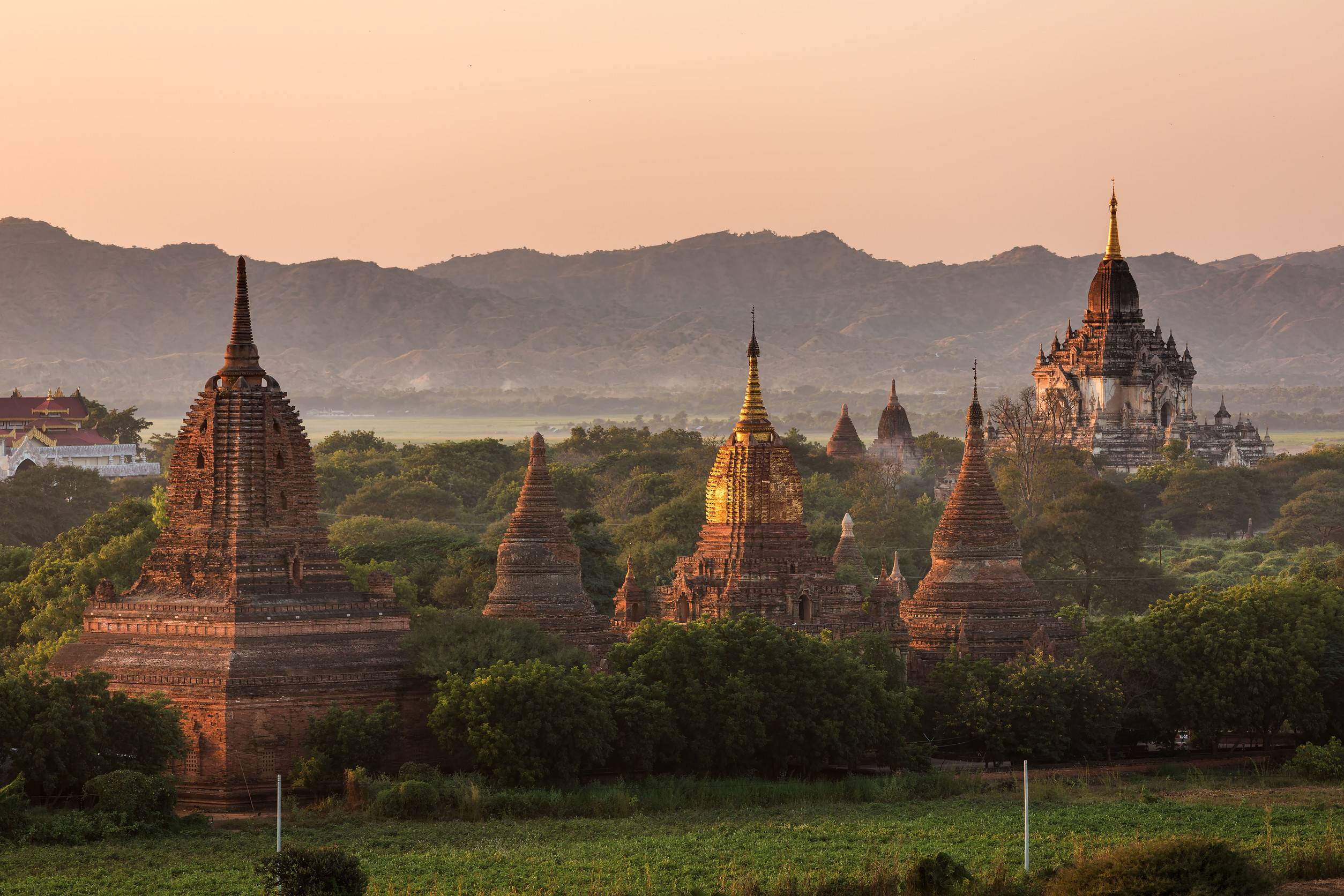 Temple In Bagan Myanmar